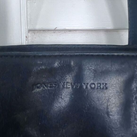 Black Leather Tote Bag - Picture 2 of 13